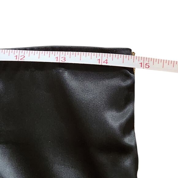 AKIRA black satin booty shorts size L - Picture 6 of 7